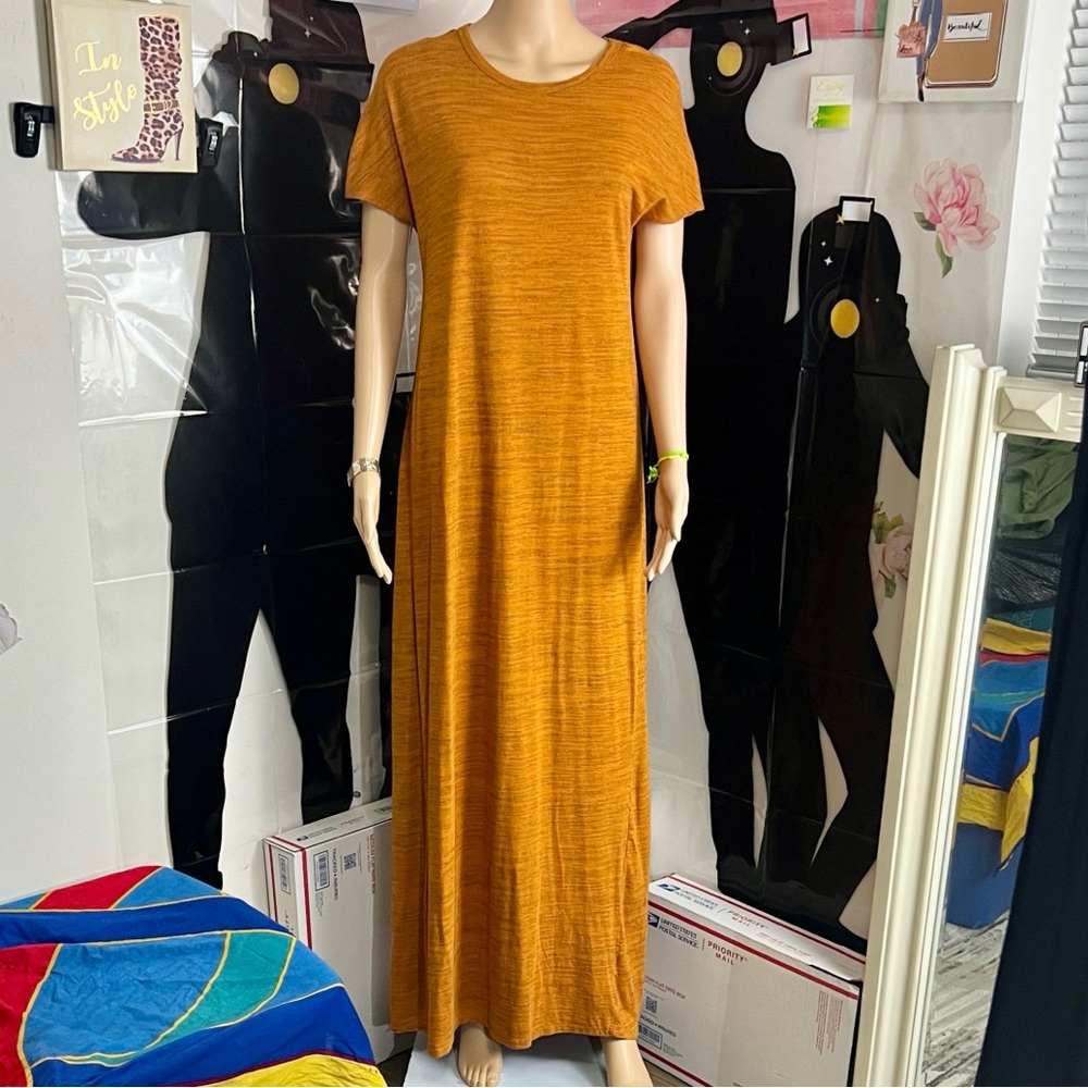 LuLaRoe Warm Amber Maxi Dress
